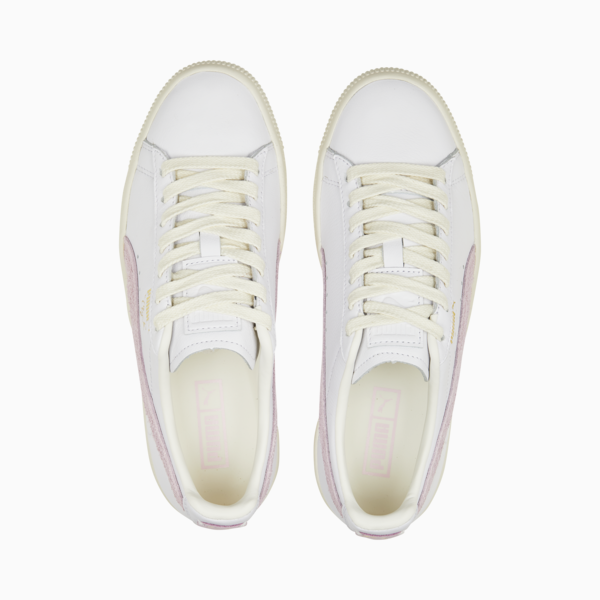 Zapatillas Clyde Base, PUMA White-Pearl Pink-Puma Team Gold, large-ARG
