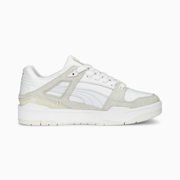 Slipstream Premium Sneakers, PUMA White-Vapor Gray, large-MEX