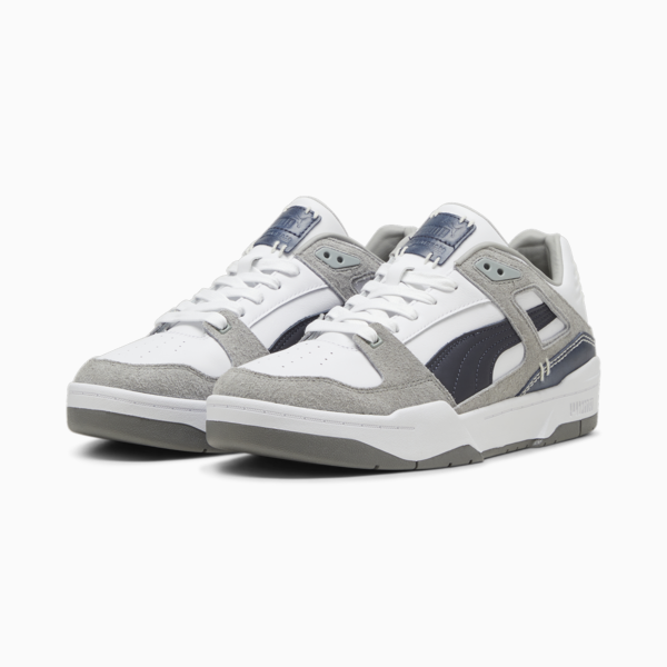 Slipstream Premium Sneakers, PUMA White-New Navy, large-ZAF