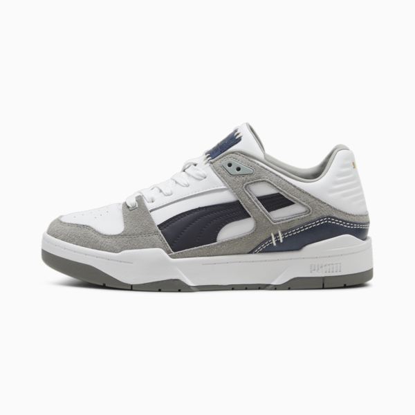 Slipstream Premium Sneakers, PUMA White-New Navy, large-ZAF