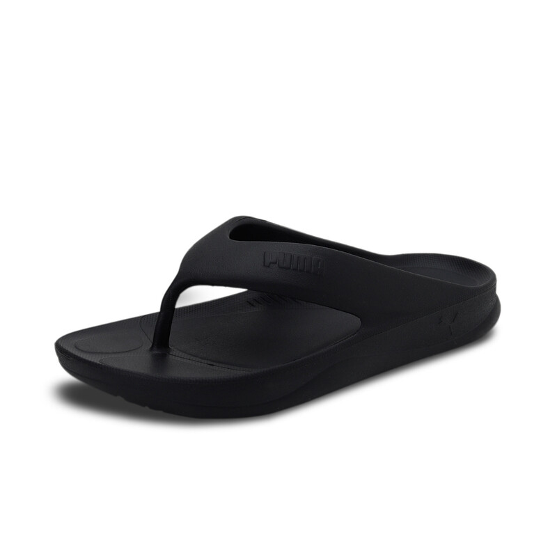 PUMA Wave Flip Res Unisex Flip-Flops Sandals in Black size UK 6