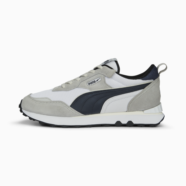 Rider FV Retro Rewind Sneakers, PUMA White-Parisian Night-PUMA Black, large-ZAF