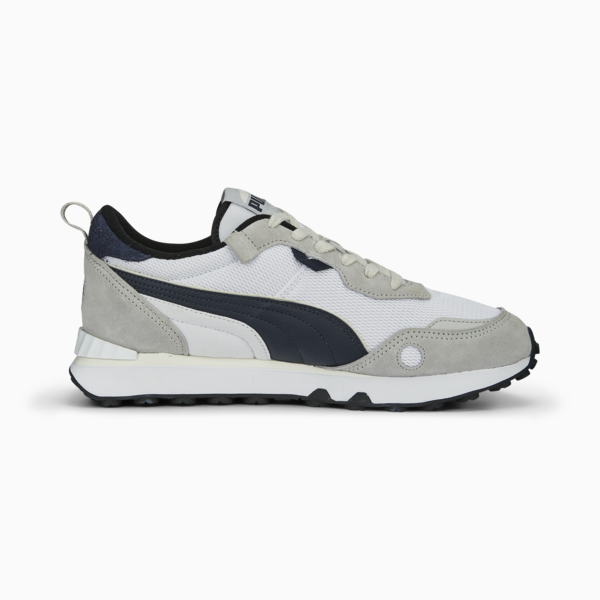 Rider FV Retro Rewind Sneakers, PUMA White-Parisian Night-PUMA Black, large-ZAF
