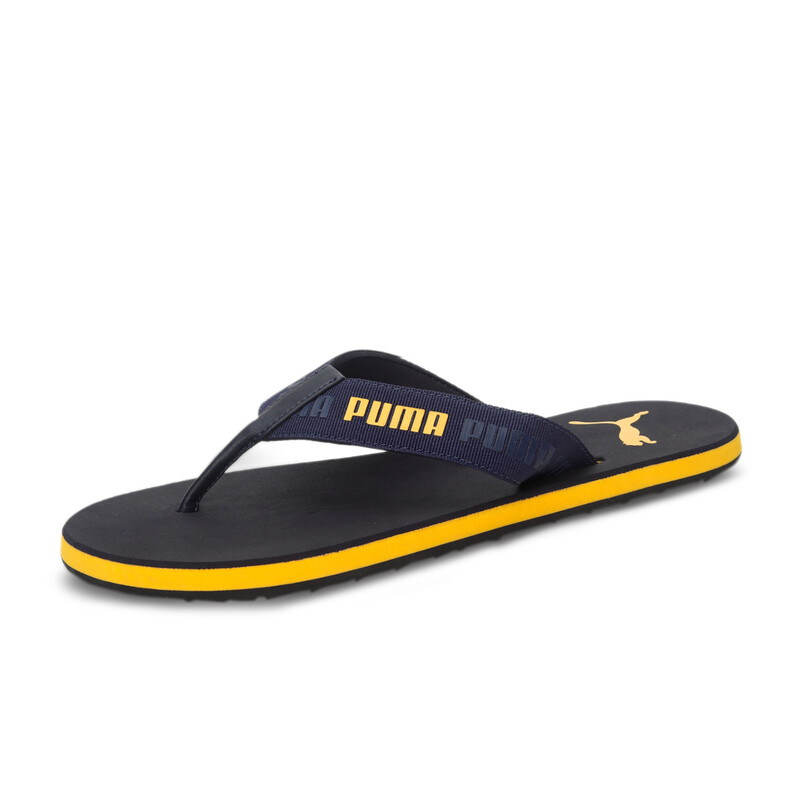 

Men's PUMA Breeze Star V2 Flip Flops, Black/purple/yellow