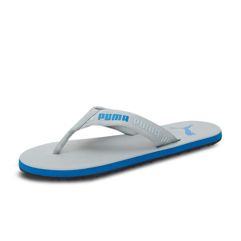 

Men's PUMA Breeze Star V2 Flip Flops, Black/silver/blue