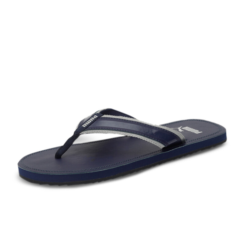 Men's PUMA Circuit V2 Flip Flops, Purple/silver