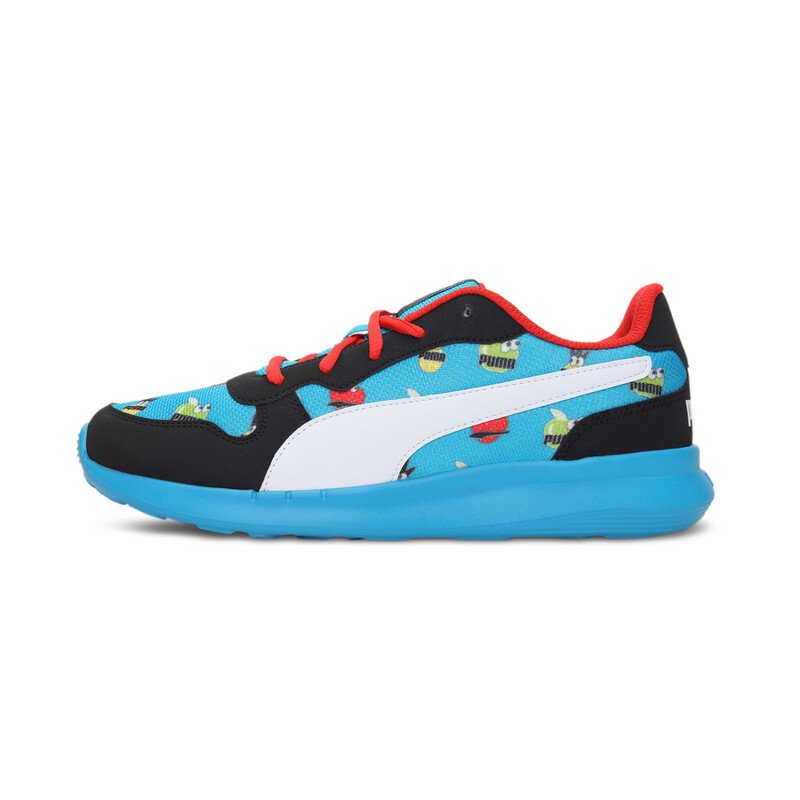 

PUMA Cooby V1 Youth Sneakers, White/black/red