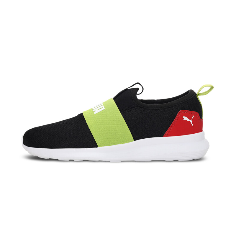 

PUMA Charlie Youth Sneakers, White/red/yellow