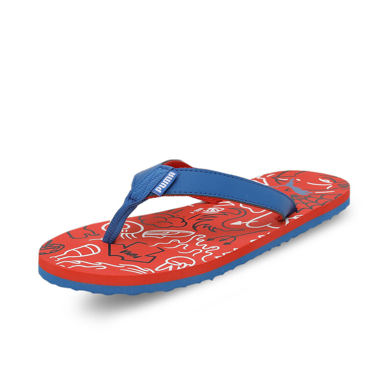 

PUMA Gippy Youth Flip-Flops Sandals, White/gray