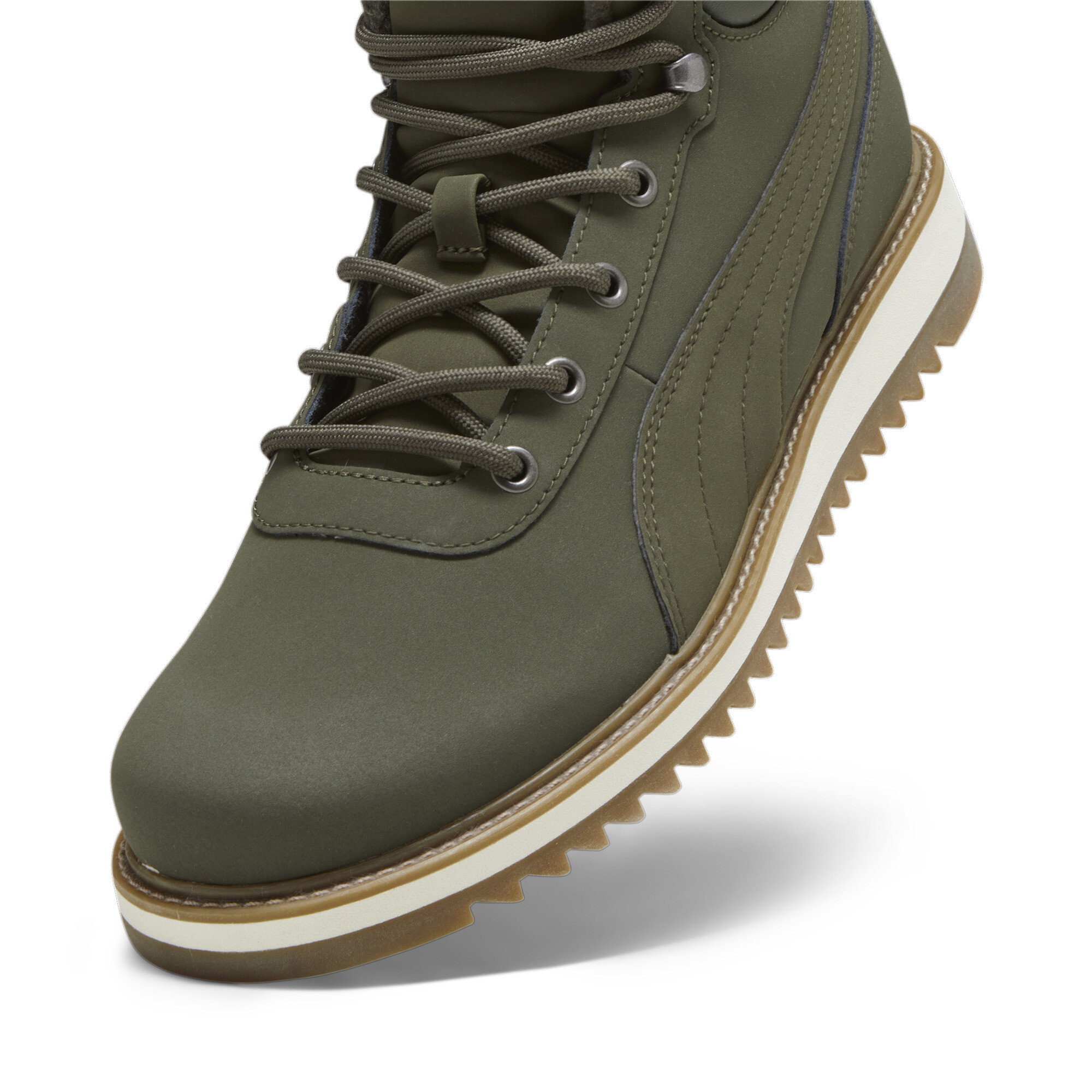 Puma Desierto V2 Boots, Green, Size 35.5, Shoes