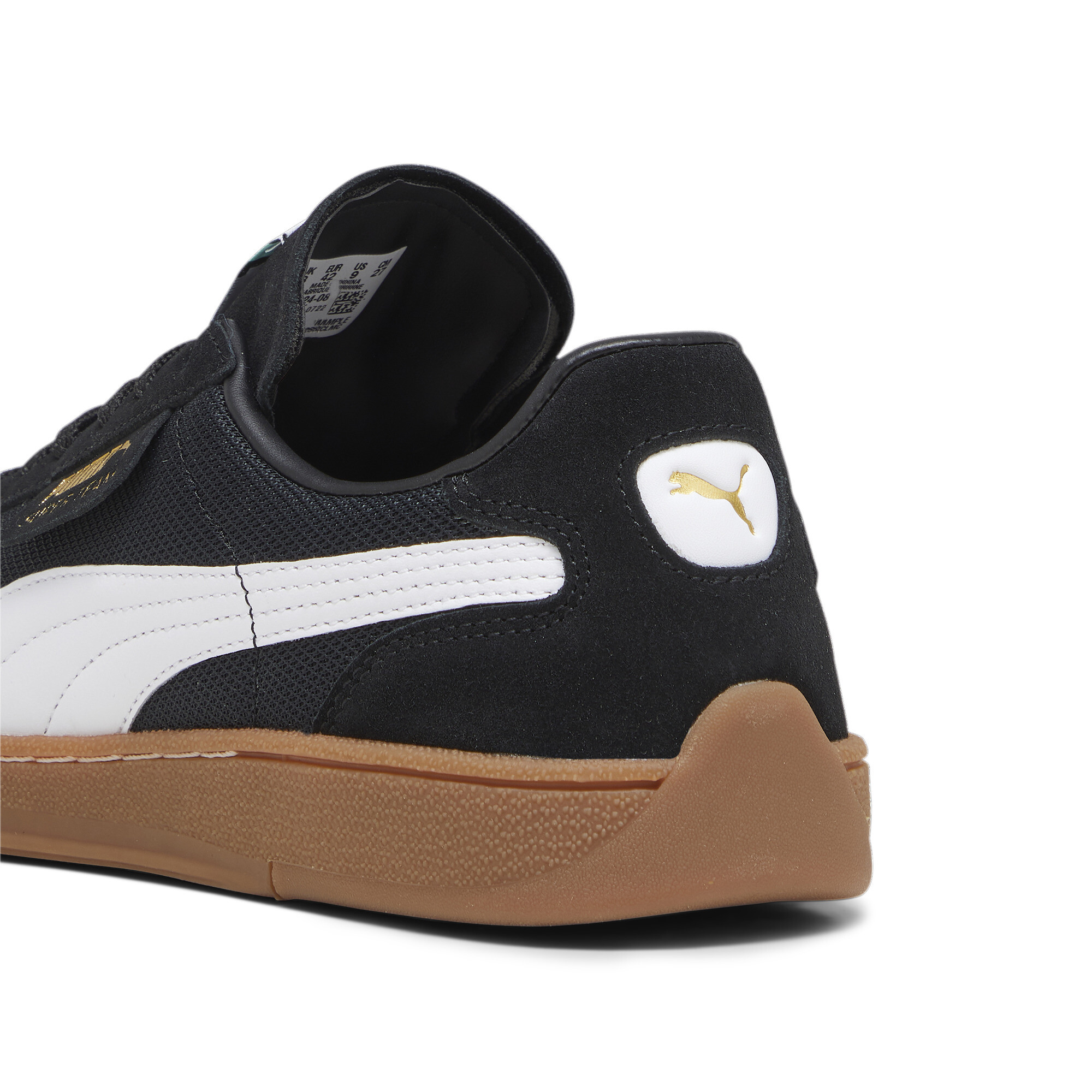 Kids' PUMA Super Team OG Sneakers In Black, Size EU 45