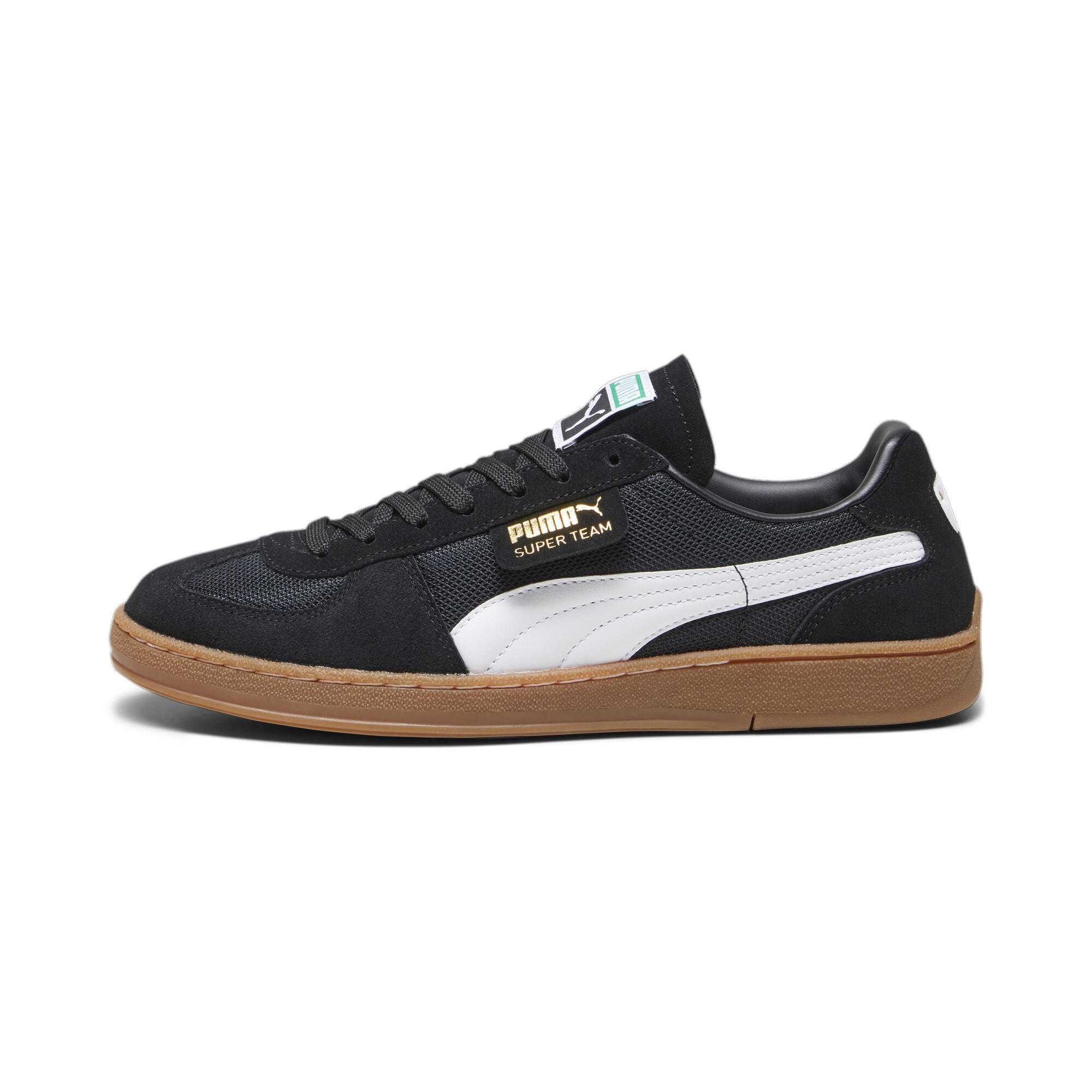 Men's Puma Super Team OG Sneakers, Black, Size 37.5, Shoes