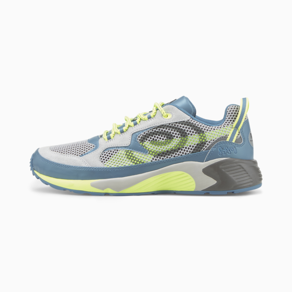 PUMA x PERKS AND MINI Prevail Sneakers, Deep Dive-Lime Squeeze, large-ZAF