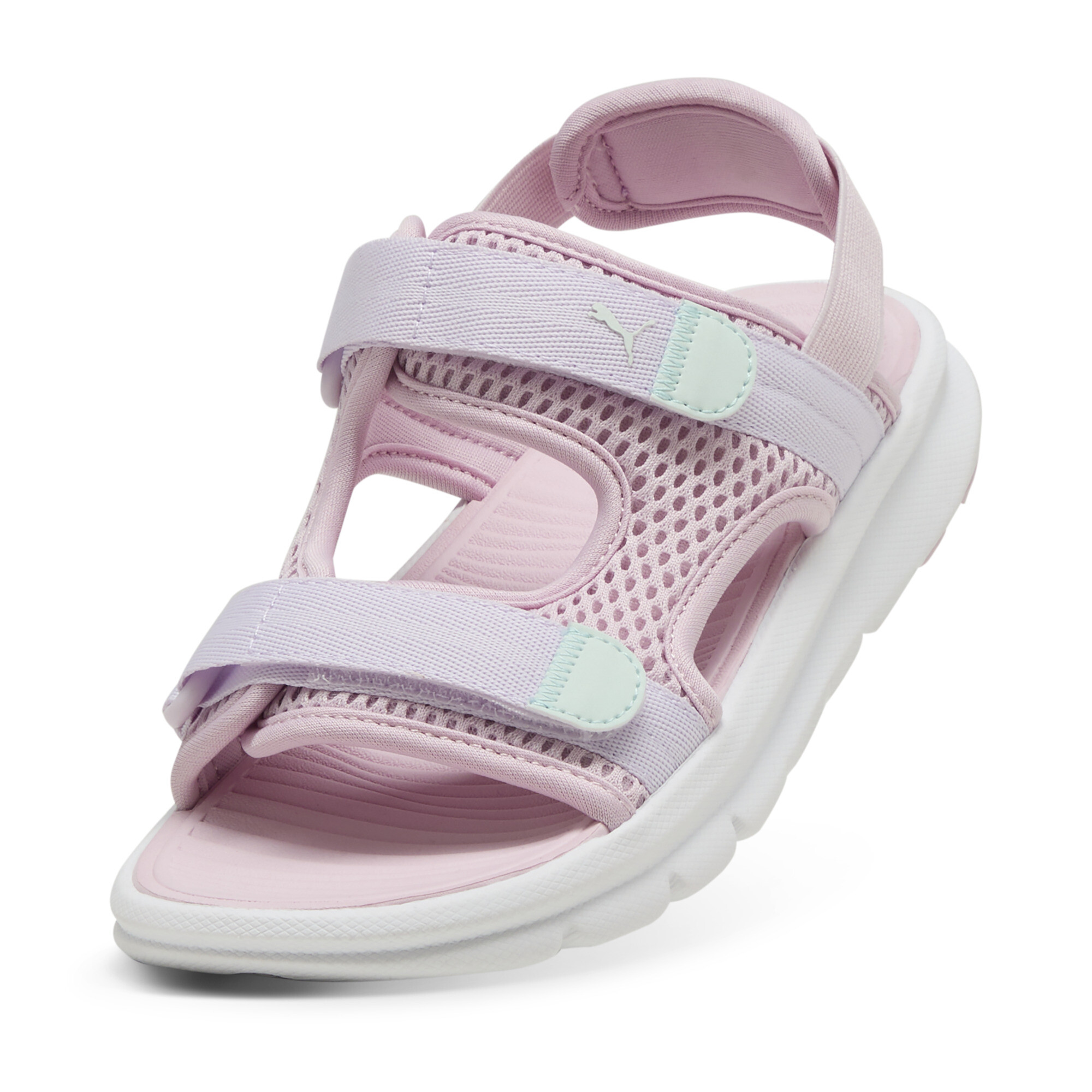 PUMA Evolve sandalen, Blauw/Roze, Maat 39