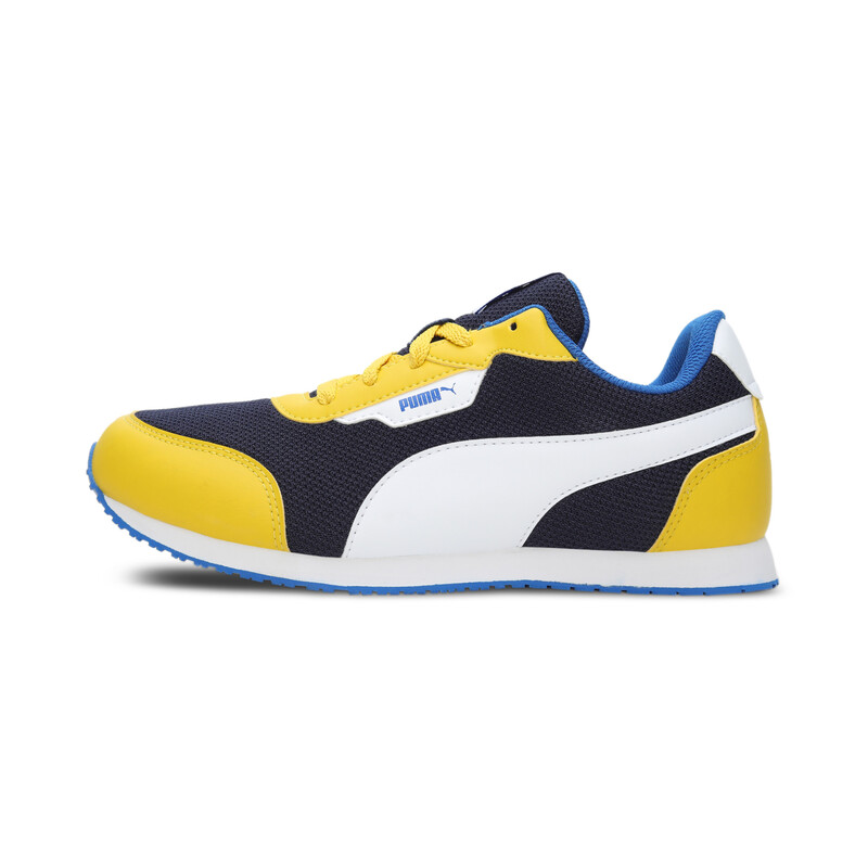 PUMA Axel Youth Sneakers, White/black/purple