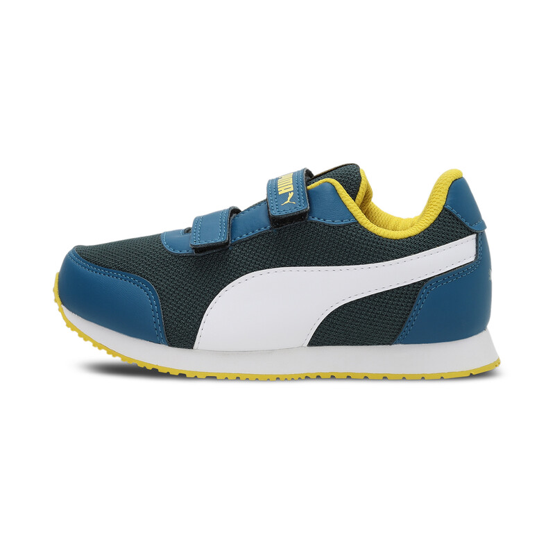 

PUMA Axel Kid's Sneakers, Black/gray/green