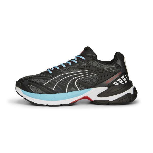 Puma Men's Velophasis Luxe Sport Lace Up Sneakers In Black-hero Blue
