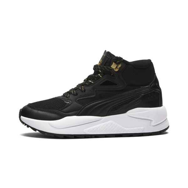PUMA X-Ray Speed Mid Winterized Women's Sneakers in Black/Team Gold - 390660_01