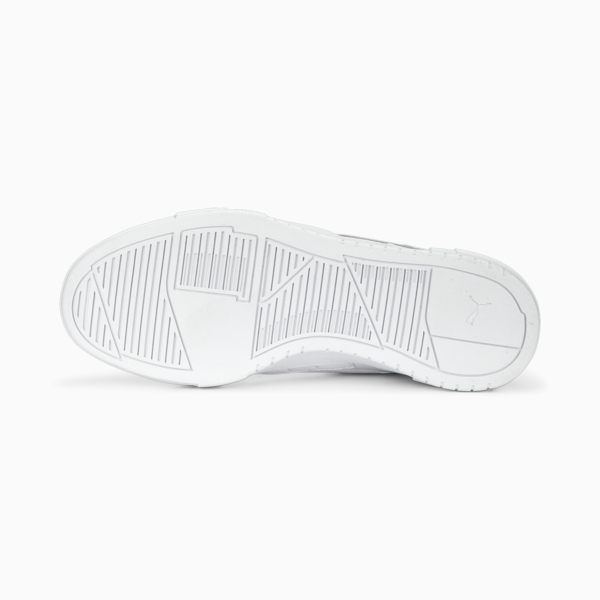 CA Pro Glitch Leather Sneakers, PUMA White-PUMA Black, large-MEX