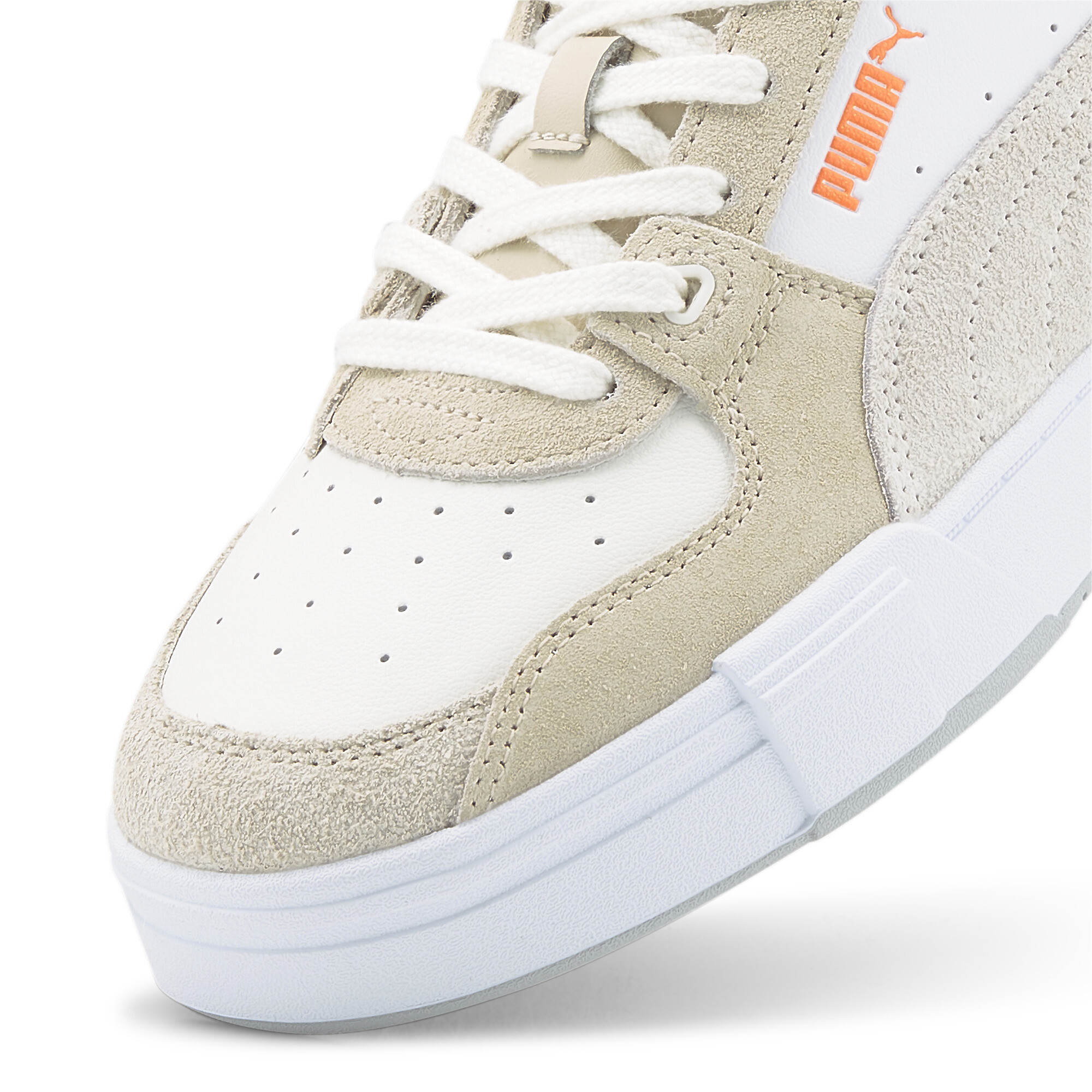 Men's Puma CA Pro Glitch Suede Sneakers, White, Size 40, Shoes