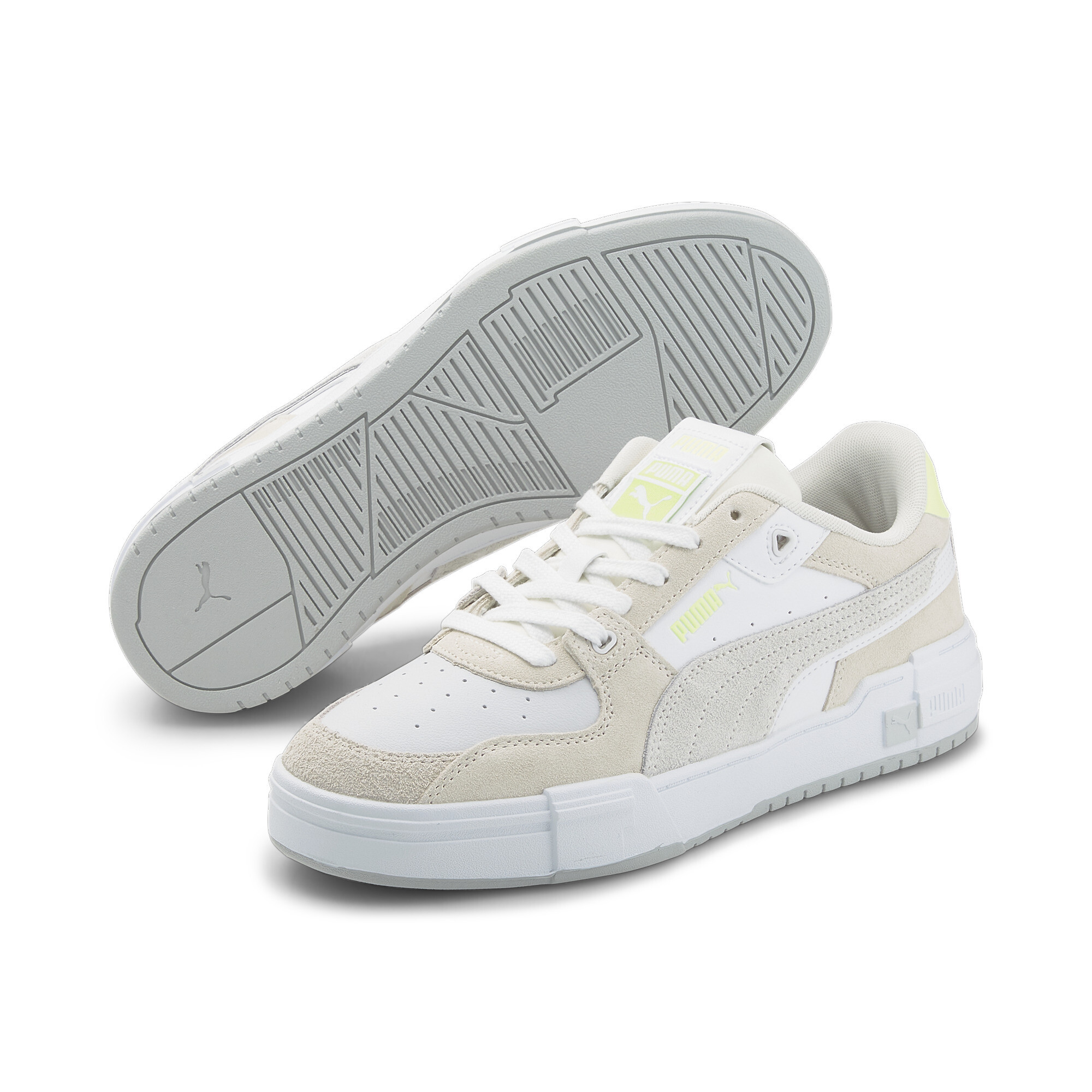 Men's Puma CA Pro Glitch Suede Sneakers, White, Size 43, Shoes
