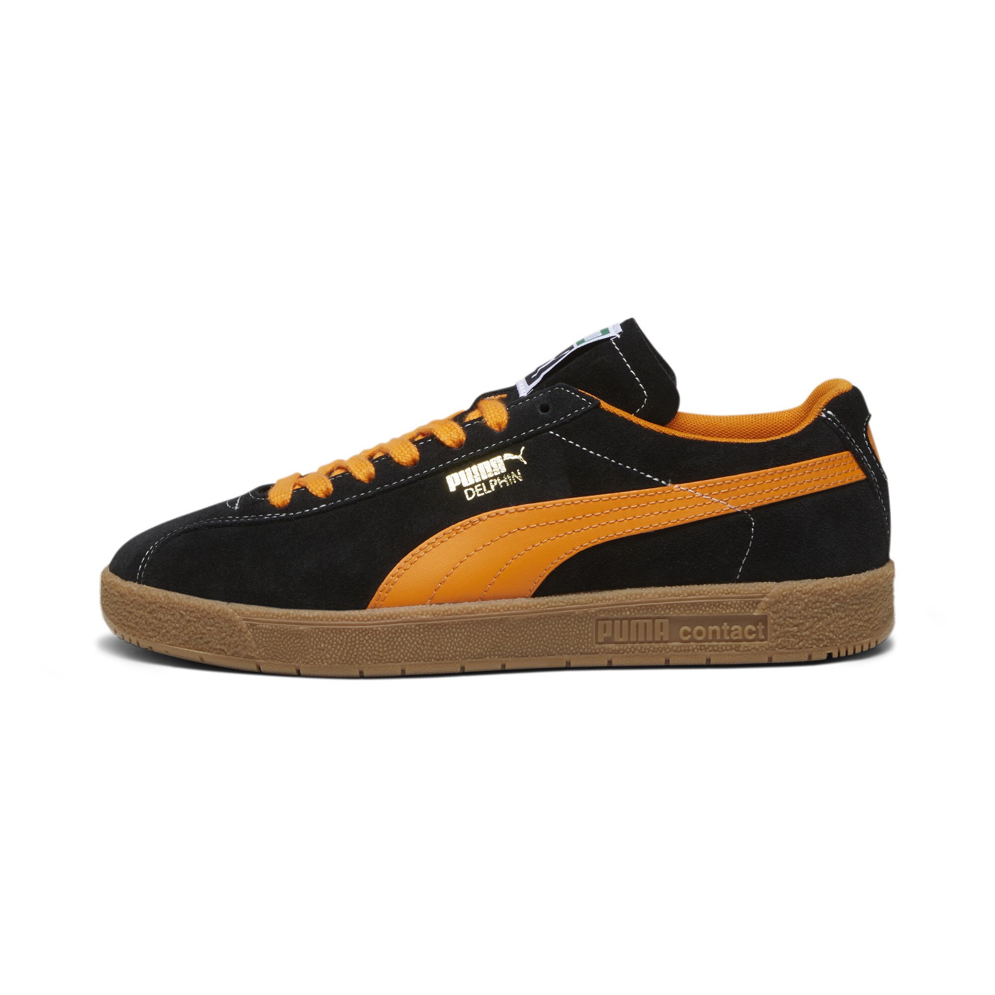 Puma Delphin Sneakers Schuhe | Mit Colorful | Black/Pumpkin Pie | Größe: 36