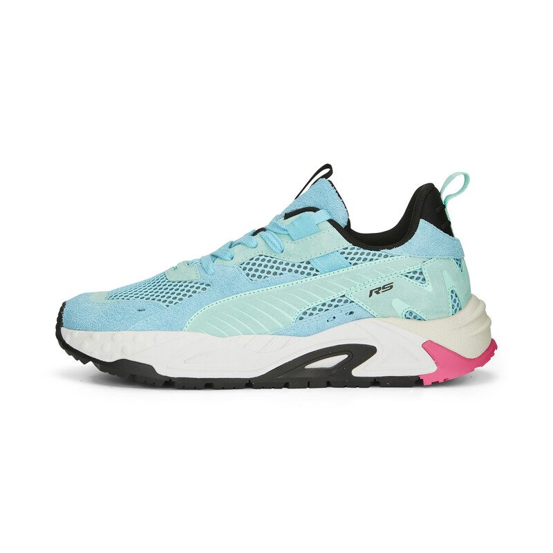 

PUMA RS-Trck Horizon Unisex Sneakers, Black/green/blue