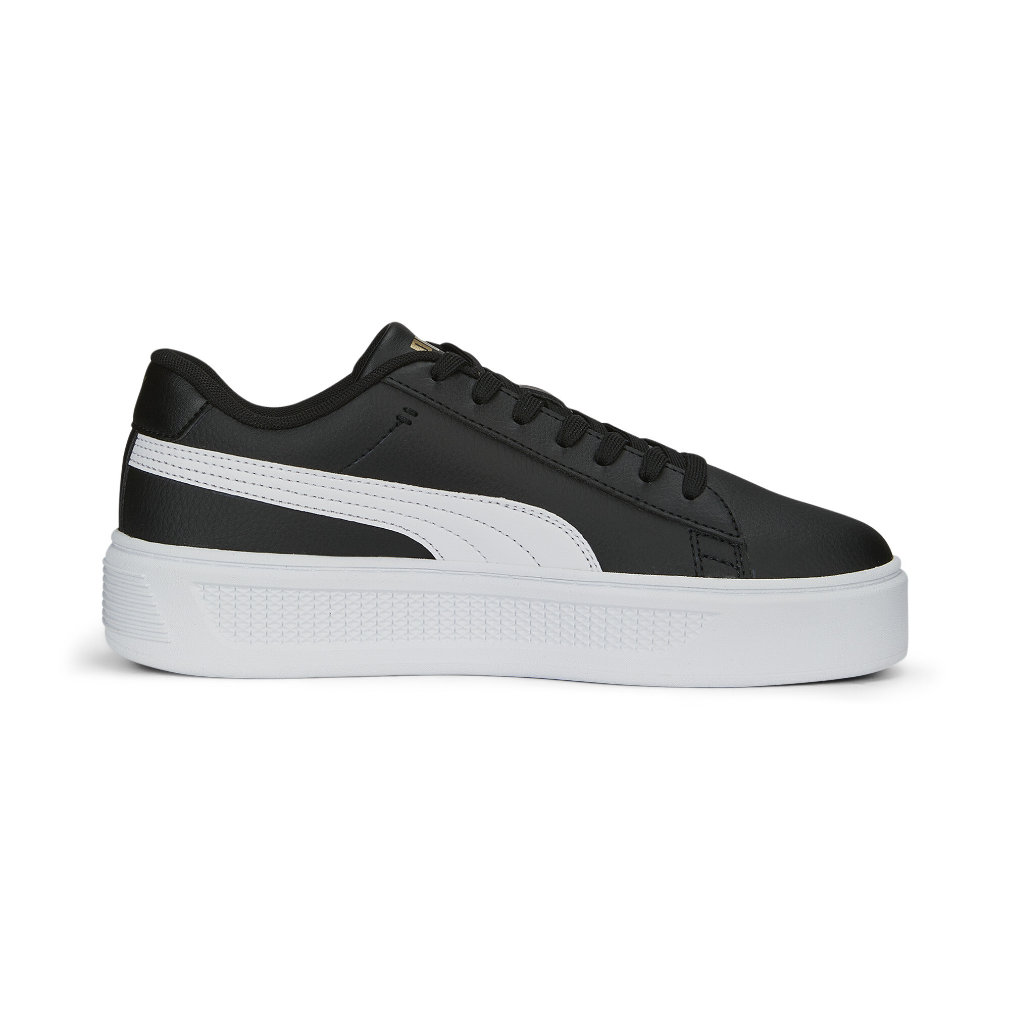 Women's Puma Smash Platform V3 Sneakers, Black, Size 37.5, Shoes