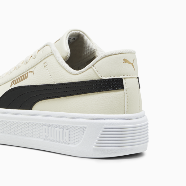 Smash Platform v3 Sneakers Women, Alpine Snow-PUMA Black-PUMA Gold-PUMA White, large-ZAF