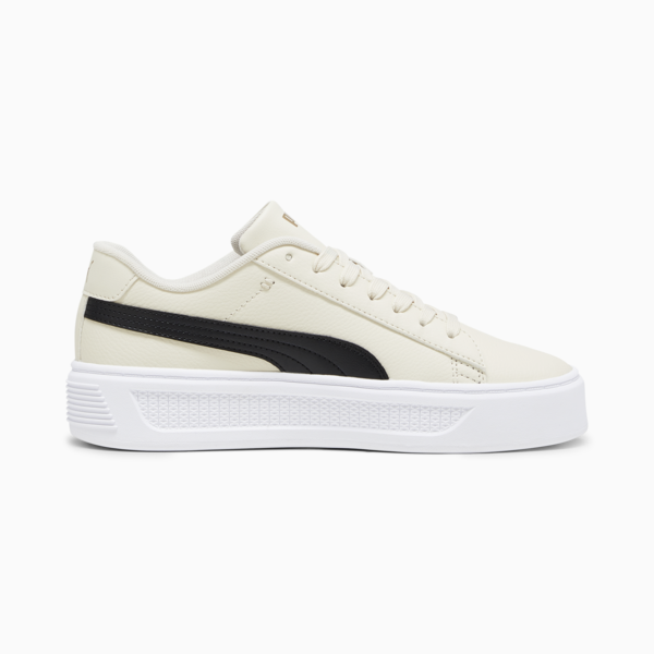 Smash Platform v3 Sneakers Women, Alpine Snow-PUMA Black-PUMA Gold-PUMA White, large-ZAF