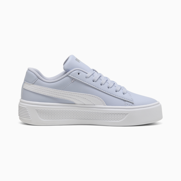Tenis Smash Platform V3 para mujer, Cool Weather-PUMA White-PUMA Silver, large-MEX