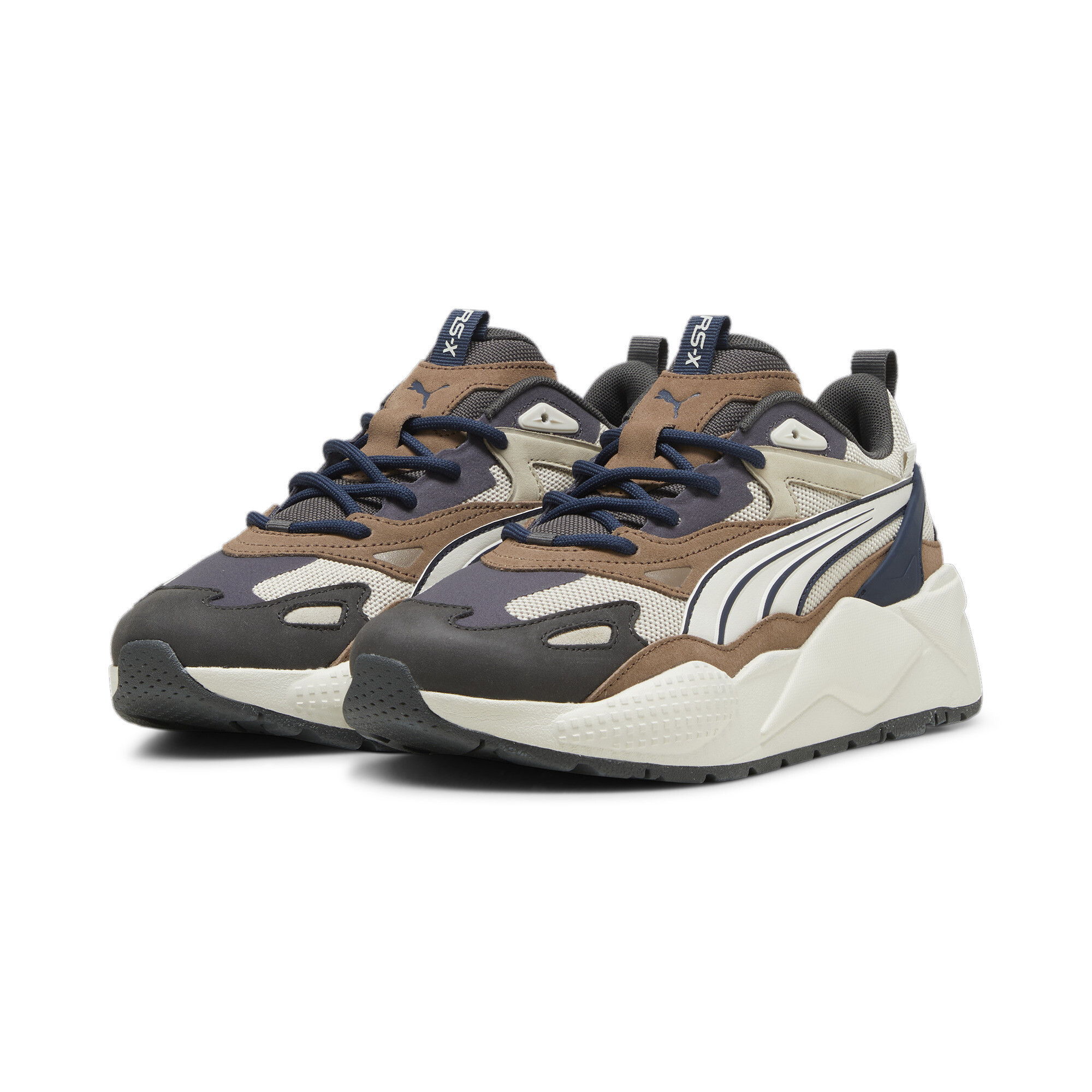 Kids' PUMA RS-X Efekt PRM Sneakers In Beige, Size EU 42.5