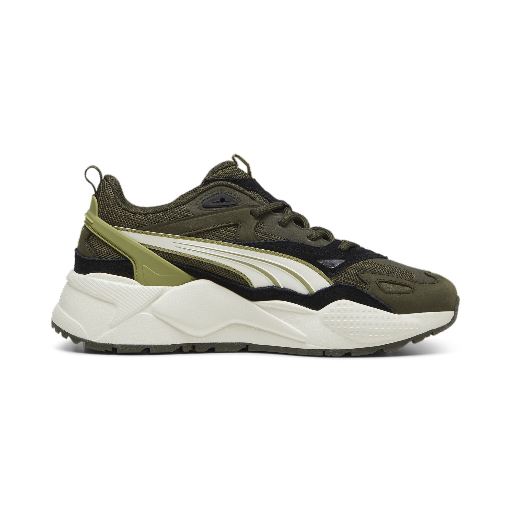 Kids' PUMA RS-X Efekt PRM Sneakers In Green, Size EU 43