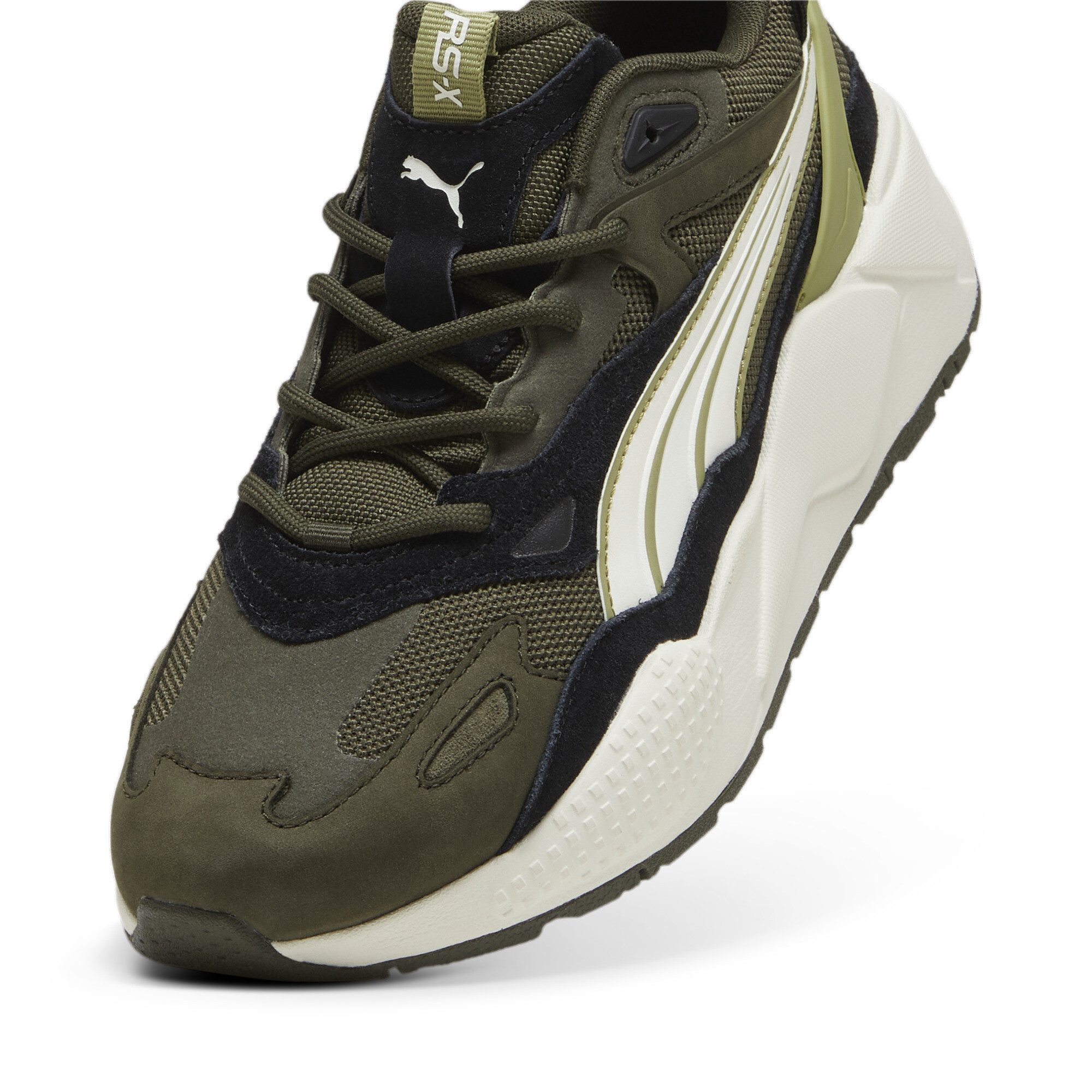 Puma RS-X Efekt PRM Sneakers, Green, Size 45, Shoes