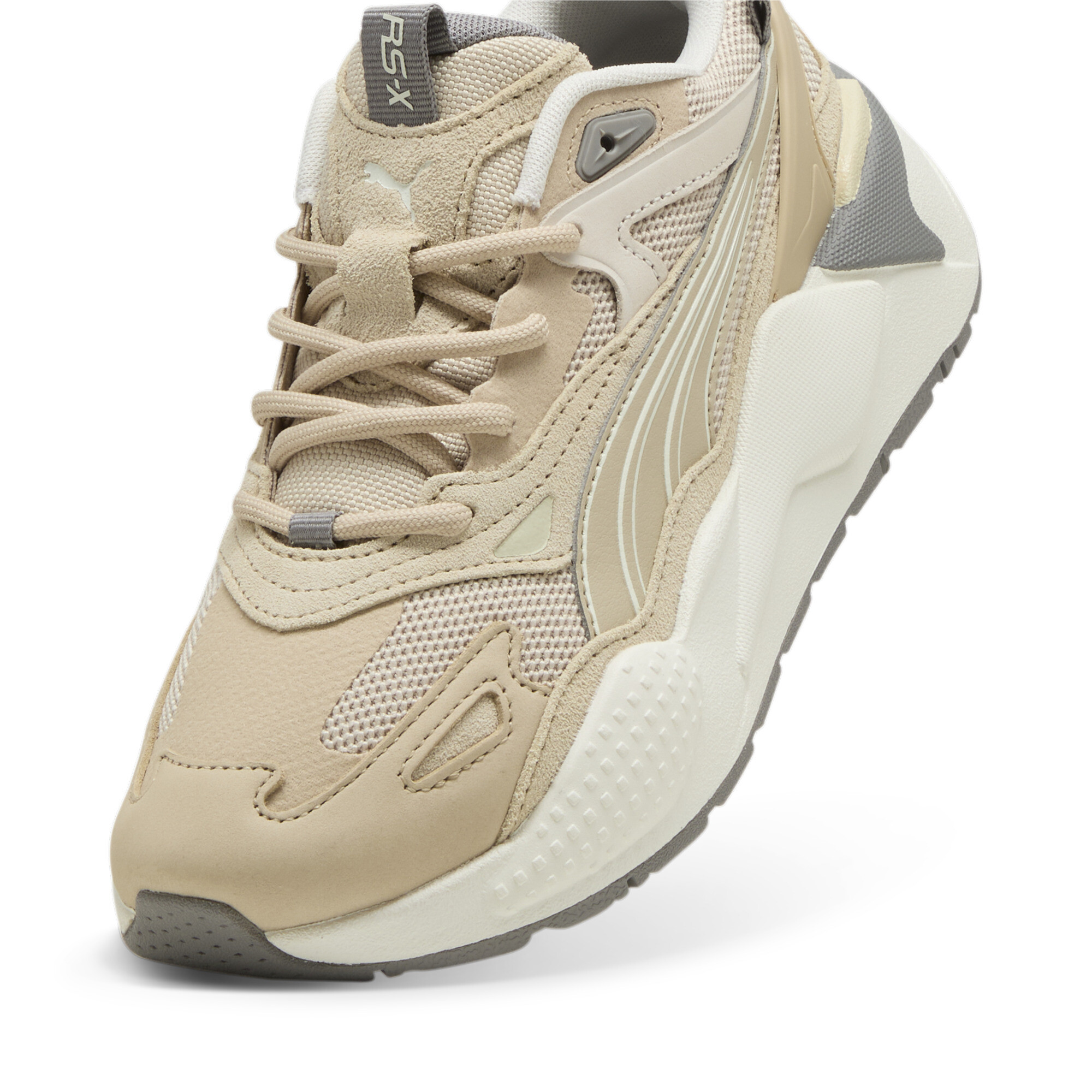 Kids' PUMA RS-X Efekt PRM Sneakers In Beige, Size EU 47