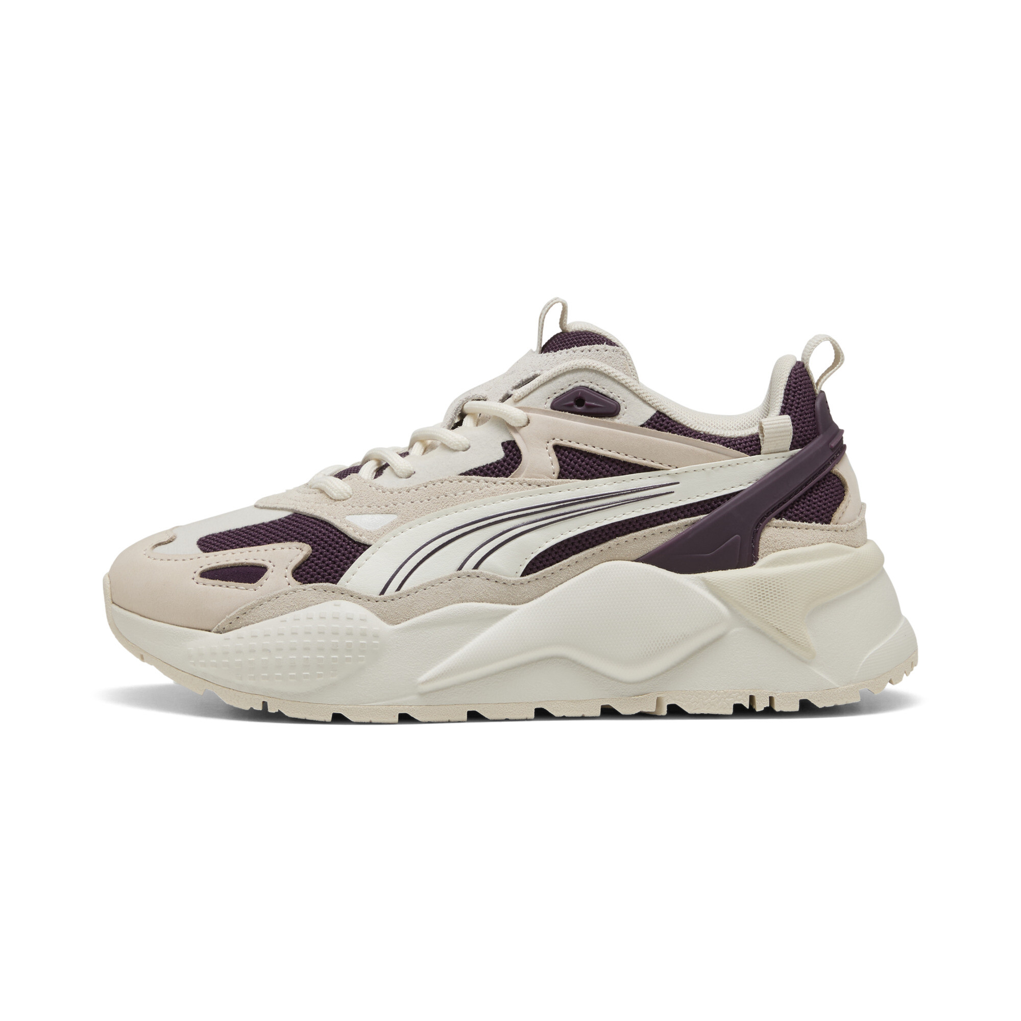 Puma RS-X Efekt PRM Sneakers Schuhe | Mit Plain | Midnight Plum/Alpine Snow | Größe: 36