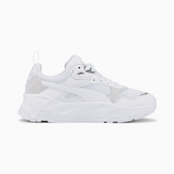 Trinity Shoes Youth, PUMA White-PUMA White-PUMA Silver, large-ZAF