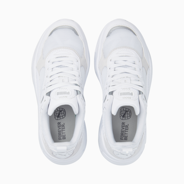 Trinity Shoes Youth, PUMA White-PUMA White-PUMA Silver, large-ZAF