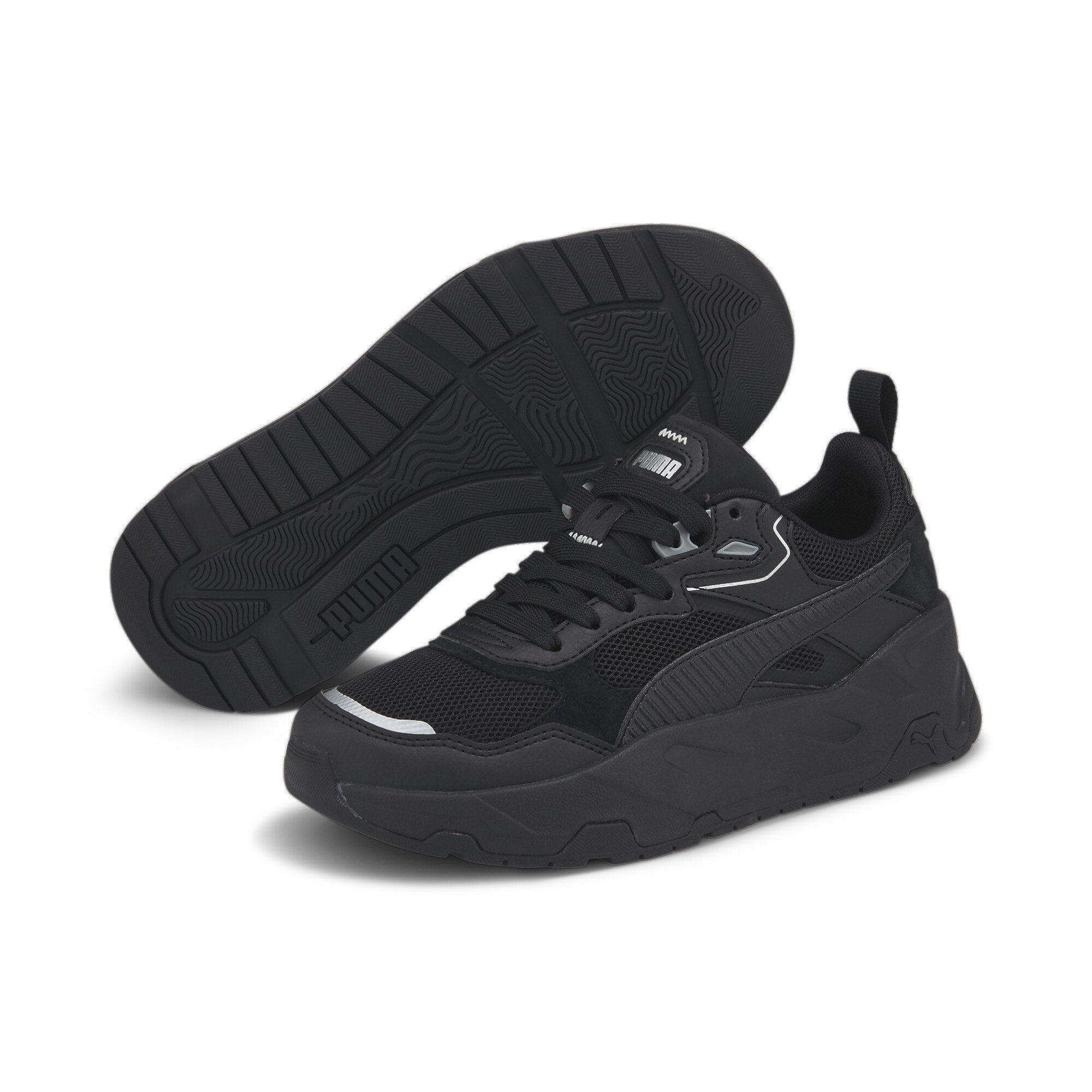 Puma Trinity Shoes Youth, Black, Size 35.5, Shoes