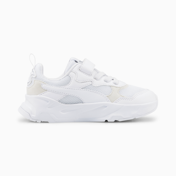 Zapatillas juveniles Trinity, PUMA White-PUMA White-PUMA Silver, large-ARG