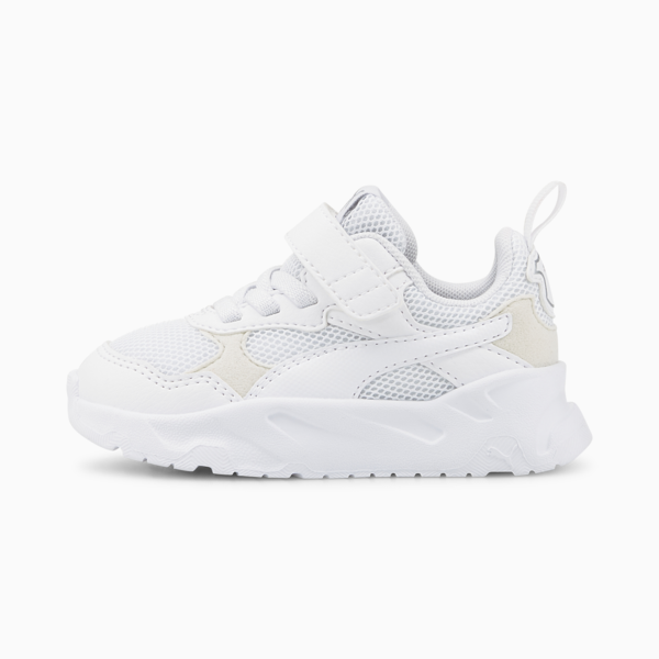 Zapatillas para bebés Trinity, PUMA White-PUMA White-PUMA Silver, large-ARG