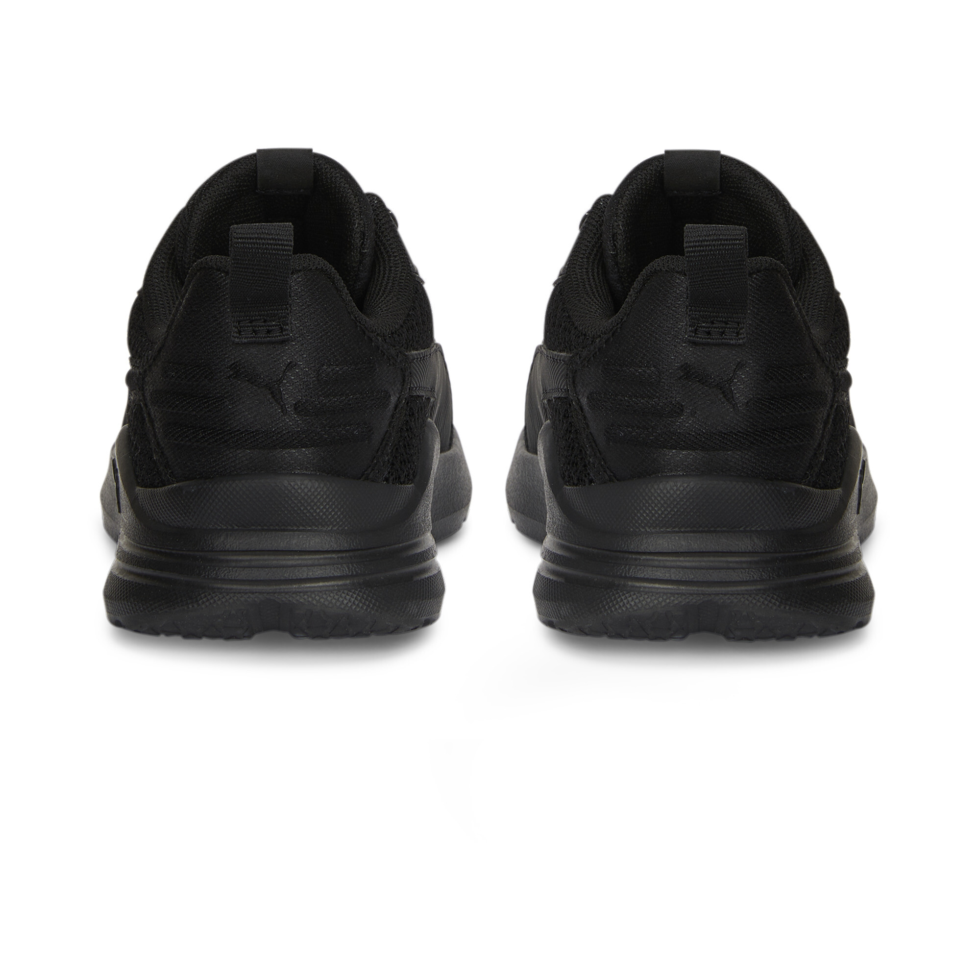 PUMA Wired Run Pure Shoes Kids In Black, Size EU 32.5