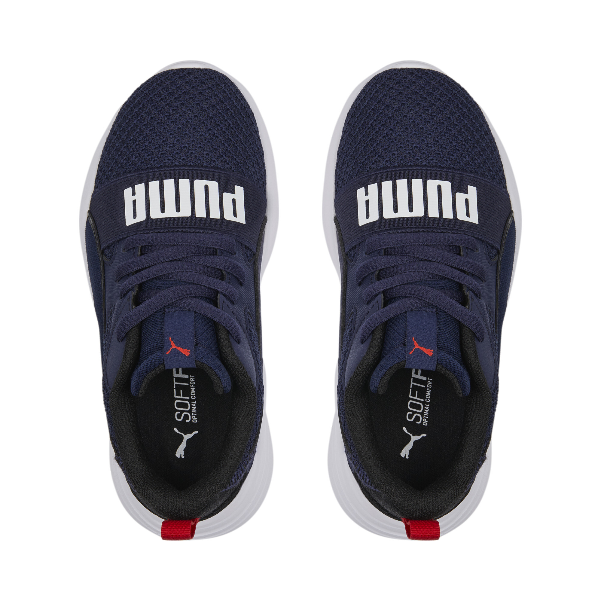 PUMA Wired Run Pure Shoes Kids In Blue, Size EU 34