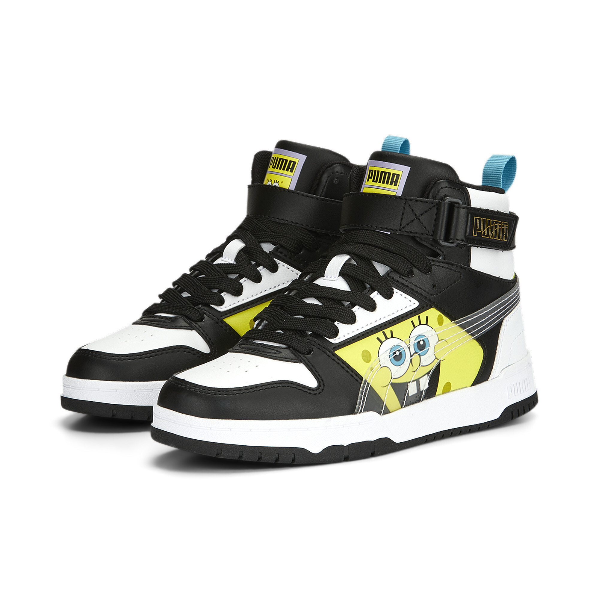 Puma X SPONGEBOB RBD Game Sneakers Youth, White, Size 37.5, Shoes