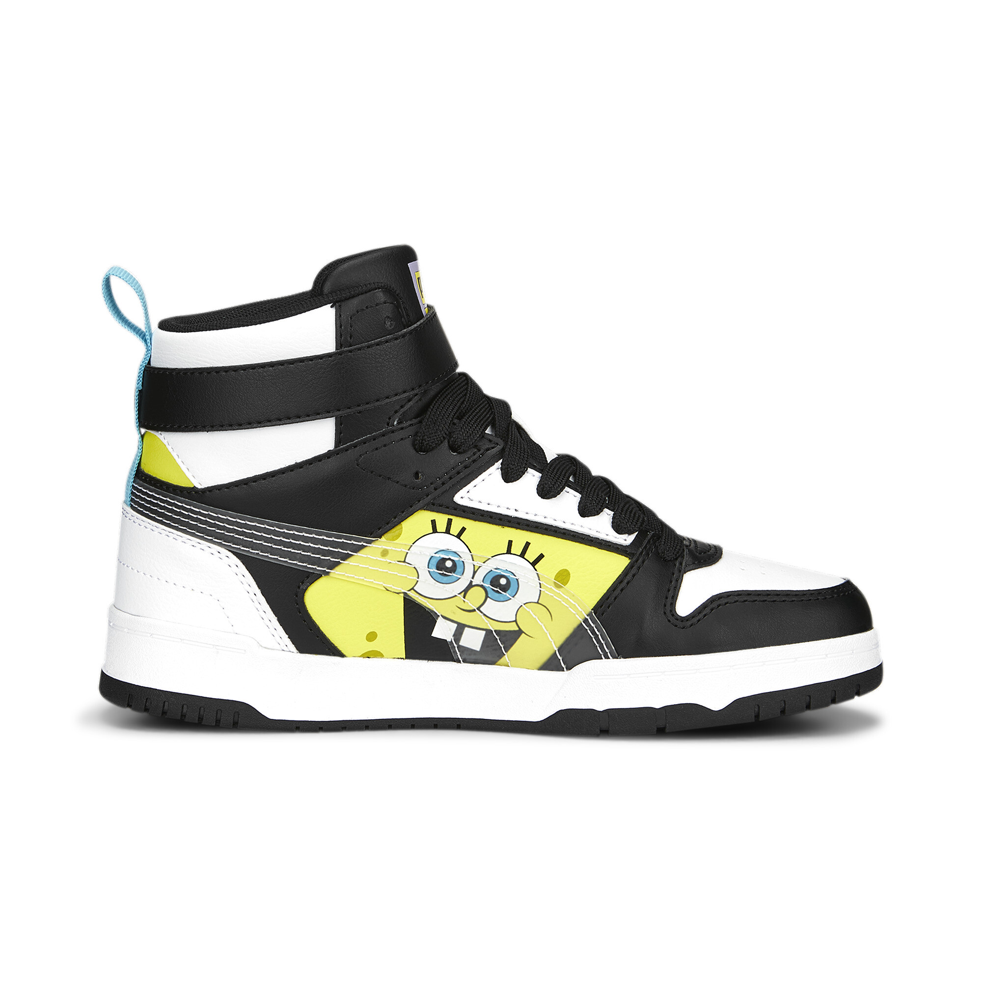 Puma X SPONGEBOB RBD Game Sneakers Youth, White, Size 39, Shoes