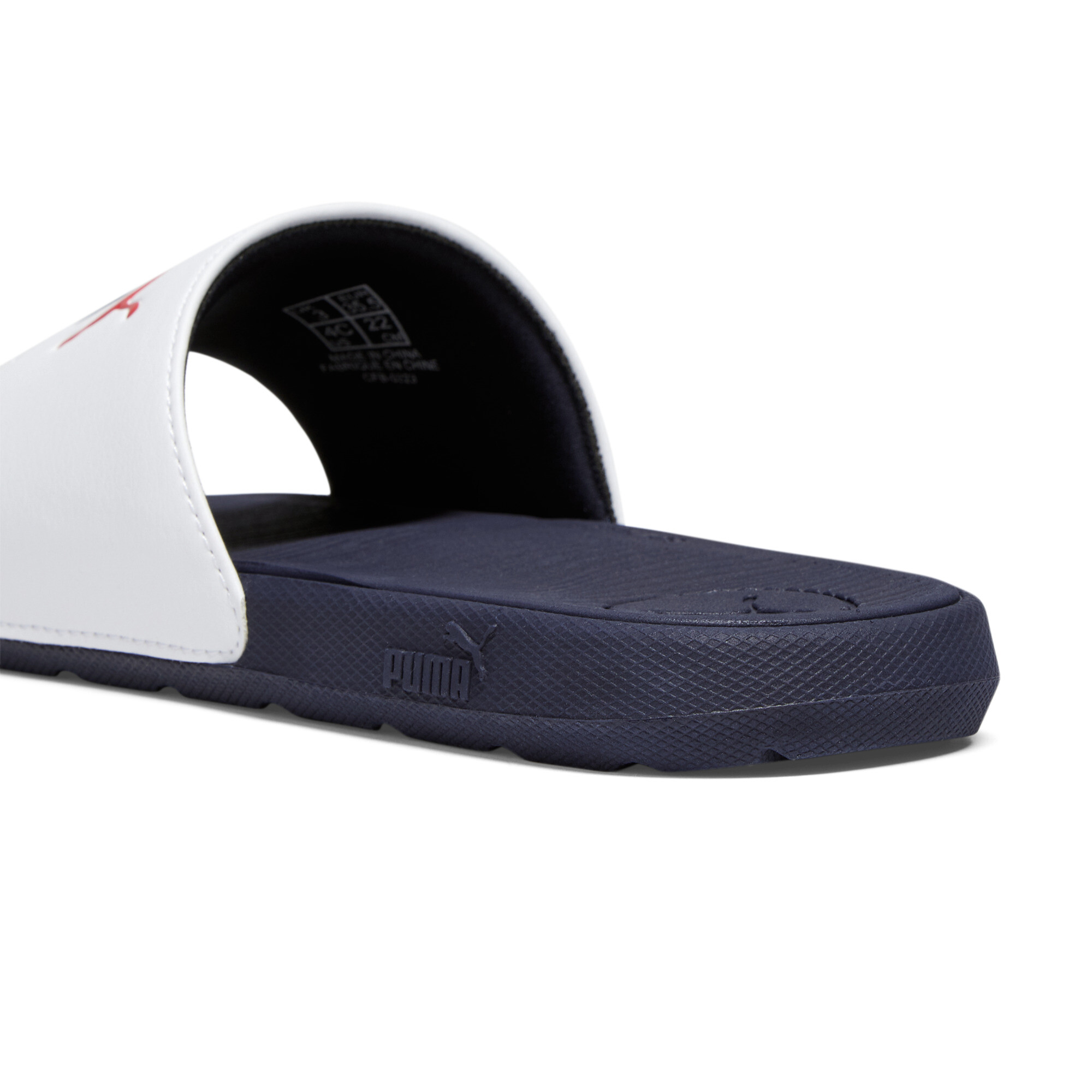 PUMA Cool Cat 2.0 sandalen, Blauw/Rood/Wit, Maat 38,5 thumbnail 5