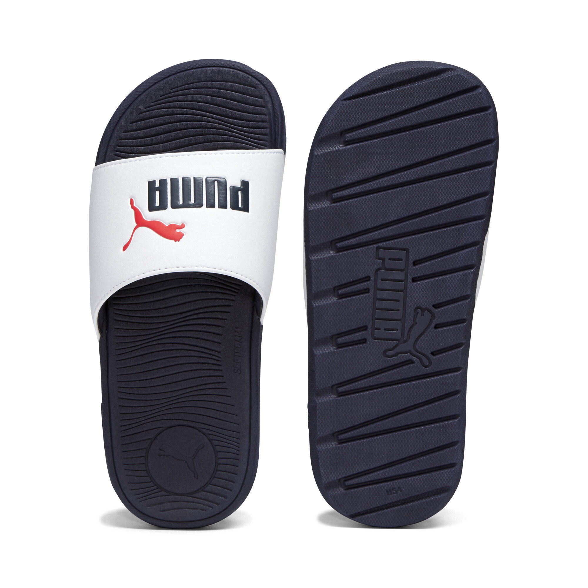 PUMA Cool Cat 2.0 sandalen, Blauw/Rood/Wit, Maat 38,5 thumbnail 4