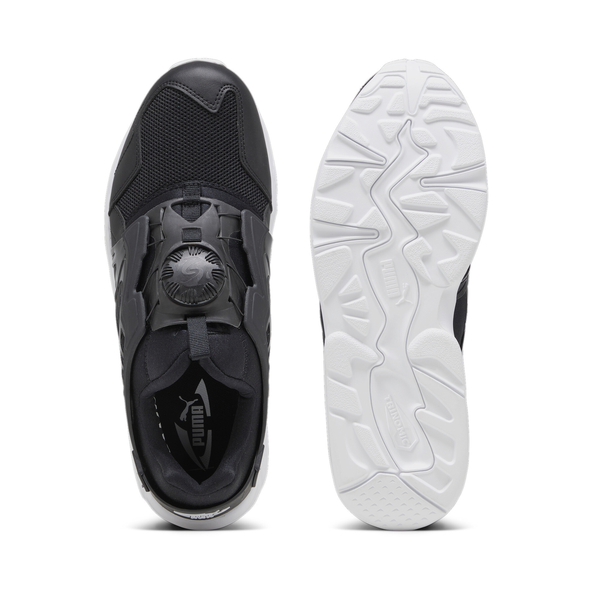 Puma Disc Blaze OG Sneakers, Black, Size 38.5, Shoes