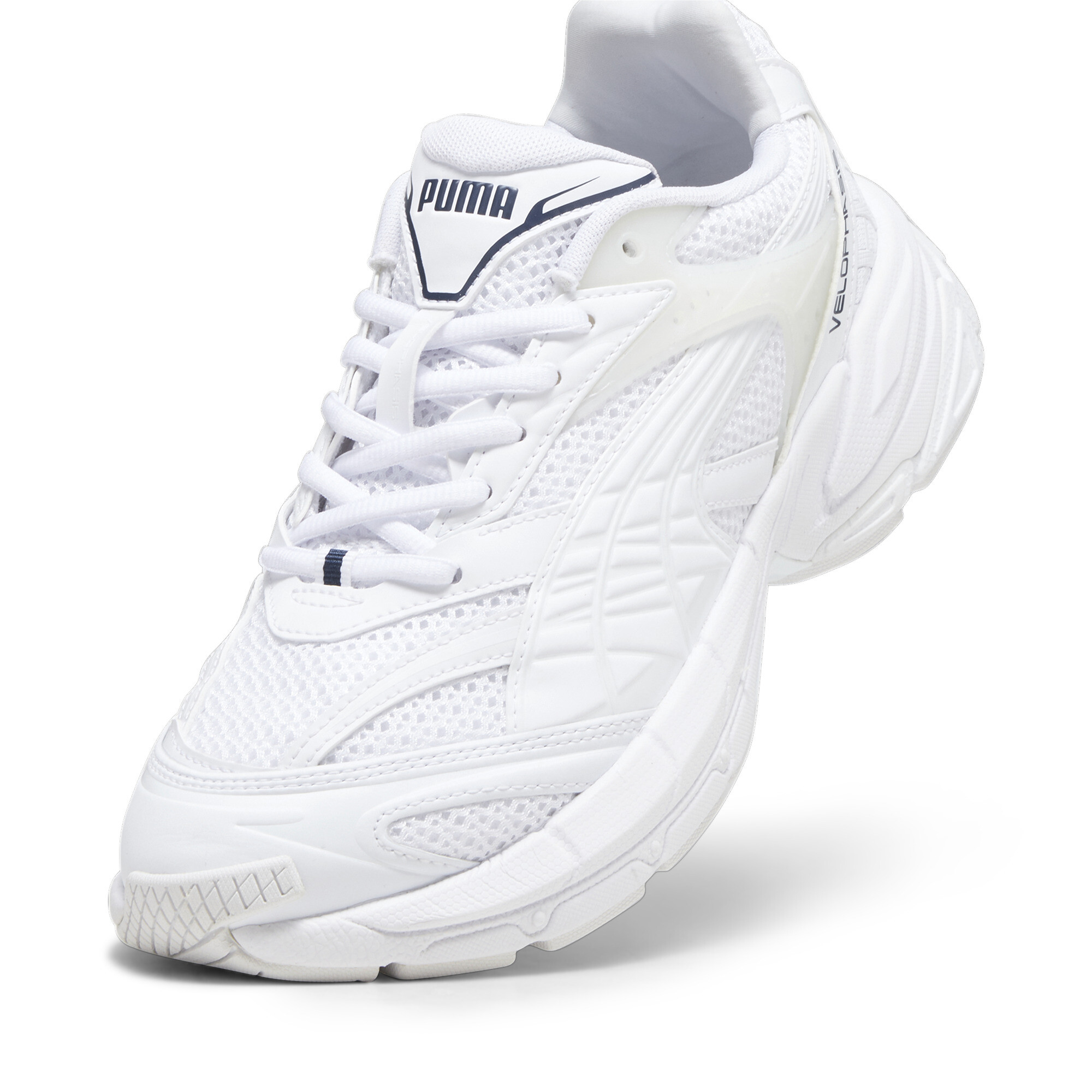 Puma Velophasis Technisch Sneakers, White, Size 43, Shoes