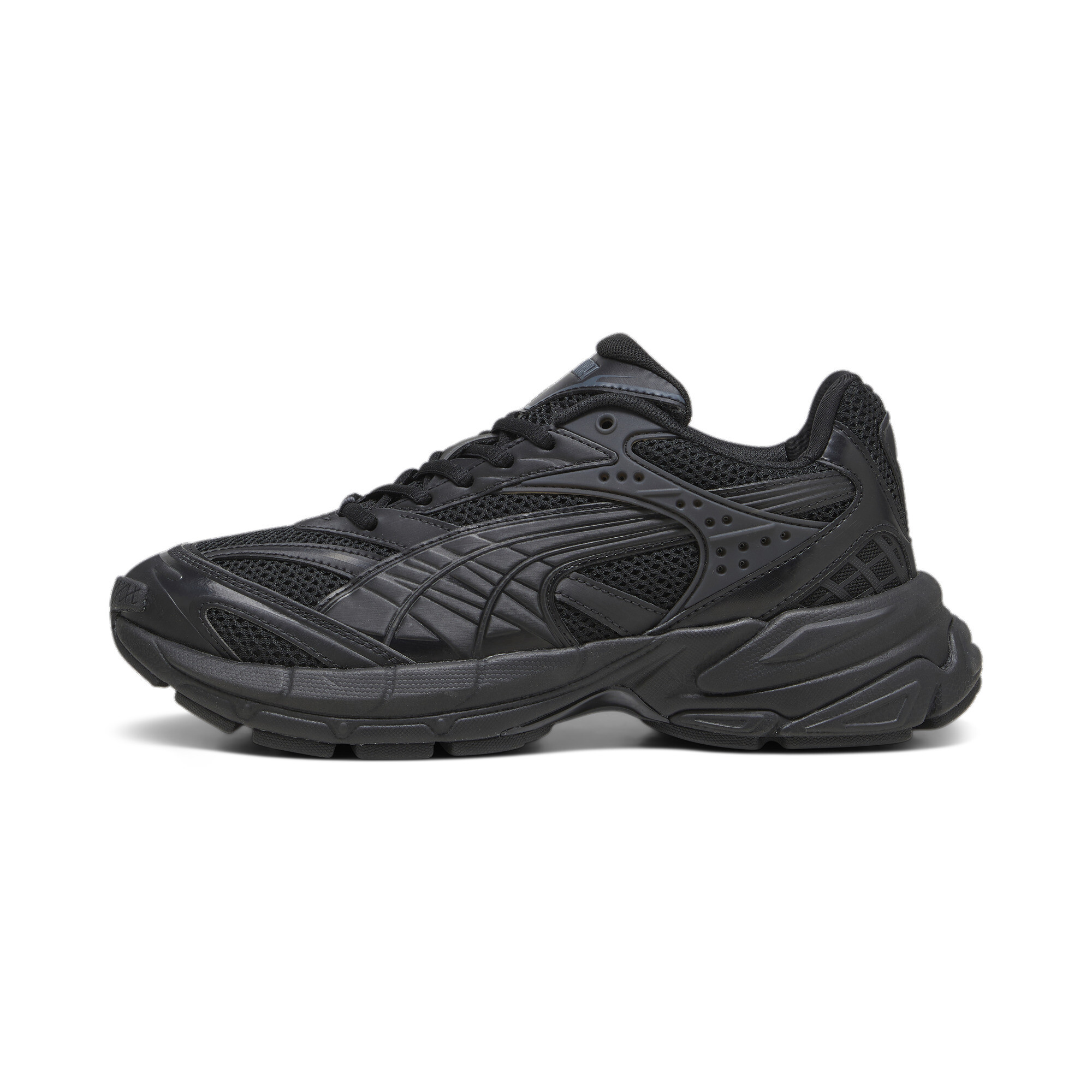 Men's PUMA Velophasis Technisch Sneakers In Black, Size EU 47